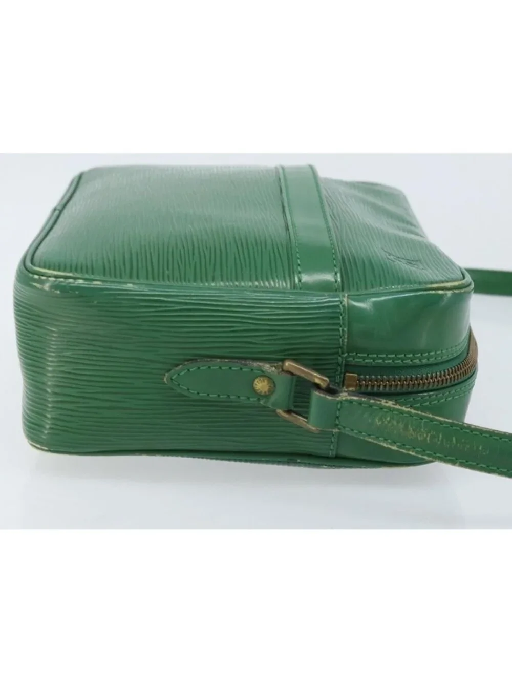 Authentic LOUIS VUITTON Epi Trocadero 27 Shoulder Bag Green M52314 LV